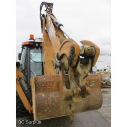 T-1004: 2013 Case 590 Super N 4x4 Backhoe Loader – 7927 Hours