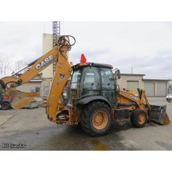 T-1004: 2013 Case 590 Super N 4x4 Backhoe Loader – 7927 Hours