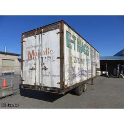 T-1006: 1976 Custom Tandem Axle Race Car Trailer – 28 ft.