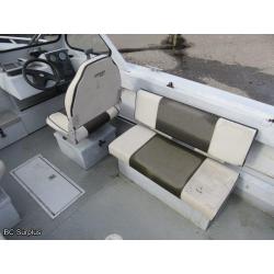 T-1007: Hewes Craft Sea Runner 18 Aluminum Boat; 150hp; S/A Trailer