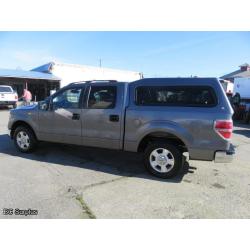 T-1009: 2009 Ford F150 XLT Pickup & Canopy – 209716 kms