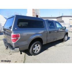 T-1009: 2009 Ford F150 XLT Pickup & Canopy – 209716 kms