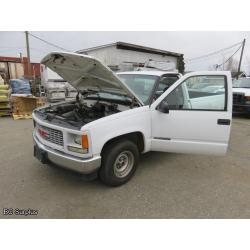 T-1011: 1996 GMC Sierra 1500 Long Box Pickup – 256019 kms