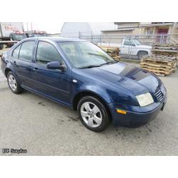 T-1014: 2001 Volkwagen Jetta 4-Door Sedan – 225683 kms