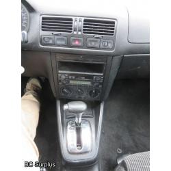 T-1014: 2001 Volkwagen Jetta 4-Door Sedan – 225683 kms