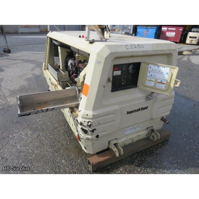 T-1017: 2004 Ingersol Rand Diesel Compressor – 950 Hours