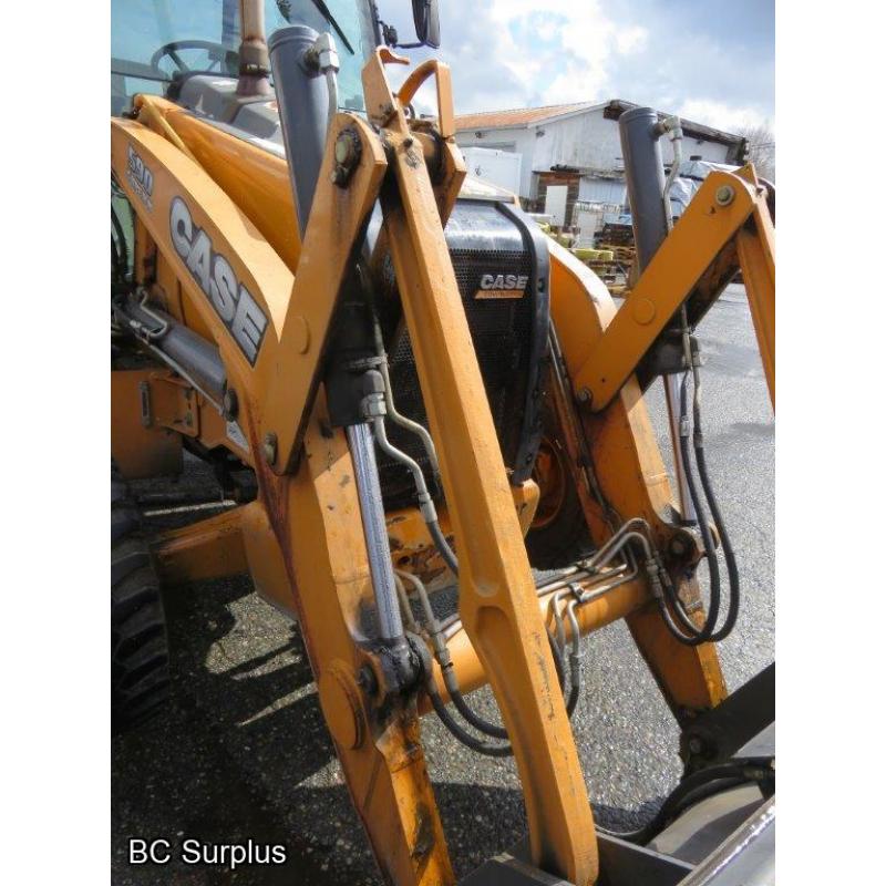 T-1022: 2013 Case 590 Super N 4x4 Backhoe Loader – 6565 Hours