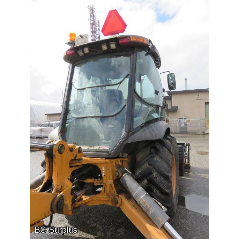 T-1022: 2013 Case 590 Super N 4x4 Backhoe Loader – 6565 Hours