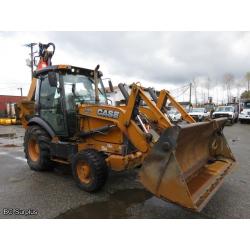 T-1022: 2013 Case 590 Super N 4x4 Backhoe Loader – 6565 Hours