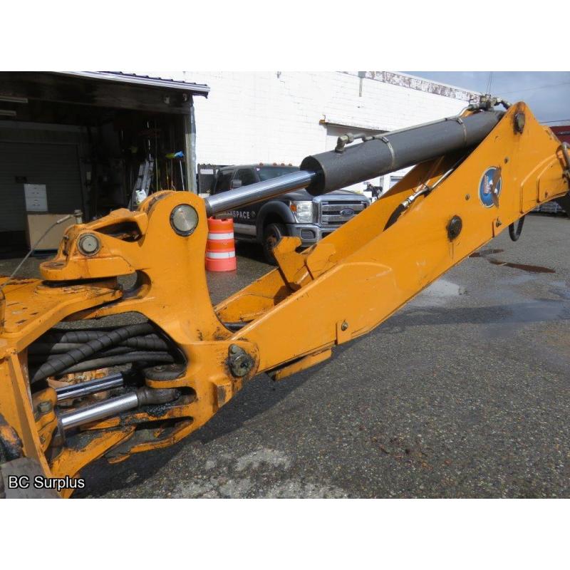 T-1022: 2013 Case 590 Super N 4x4 Backhoe Loader – 6565 Hours