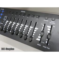 T-350: Lighting Control Panel – Model SRC-174 DMX