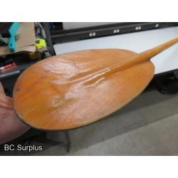 T-325: Sawyer Kayak Paddle – Solid Wood