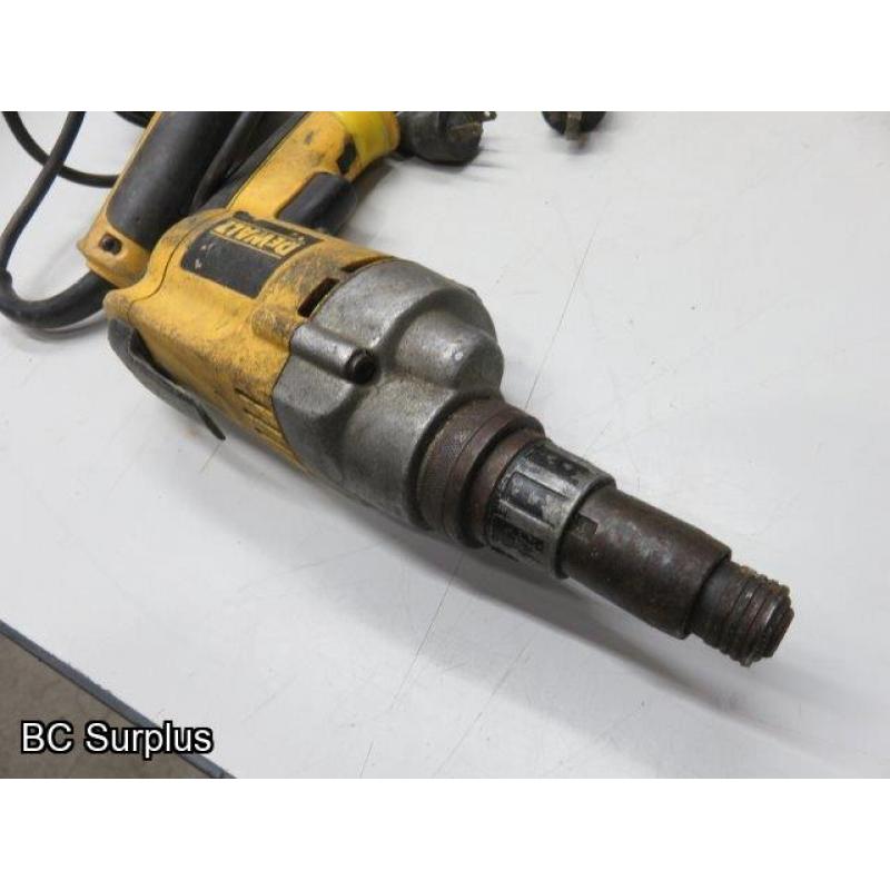 T-338: DeWalt Commercial Screw Guns – 2 Items