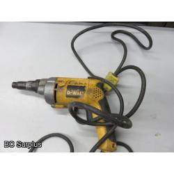 T-341: DeWalt Commercial Screw Guns – 2 Items