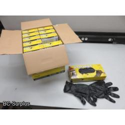 T-387: Grease Monkey HD 8 mil Disposable Nitrile Gloves – XL