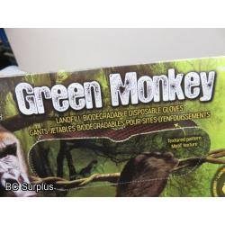 T-279: Watson Green Monkey 8 mil Disposable Nitrile Gloves – XL