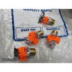 T-364: Fire Sprinkler Nozzles & Trim Pieces – 1 Lot