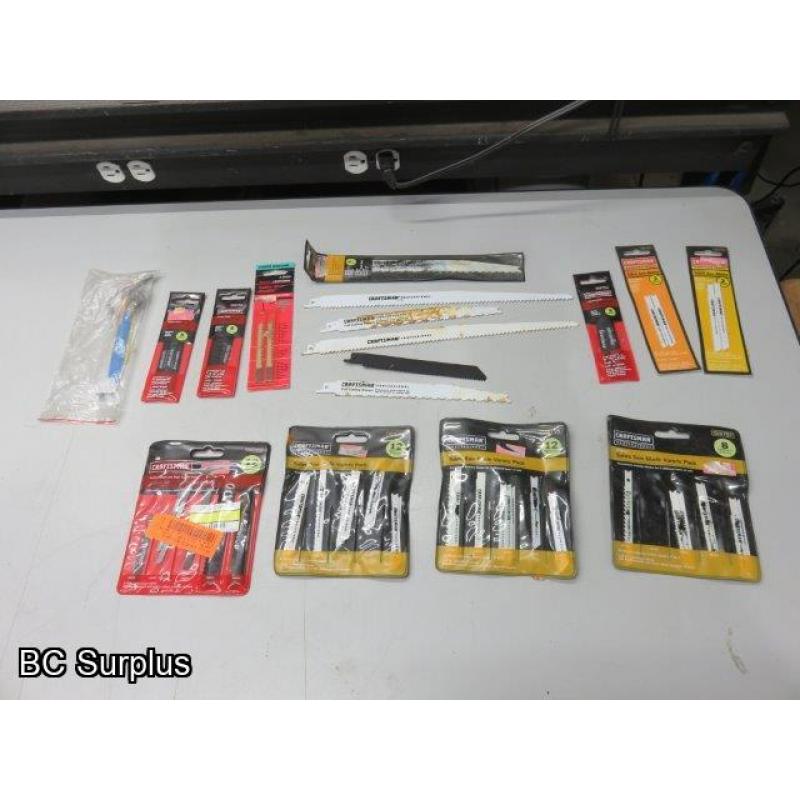 T-374: Craftsman Cutting Blades; Multi-Packs – 1 Lot