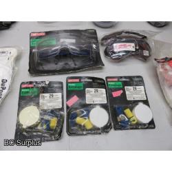 T-376: Masks; Respirators; Safety Glasses – 1 Lot