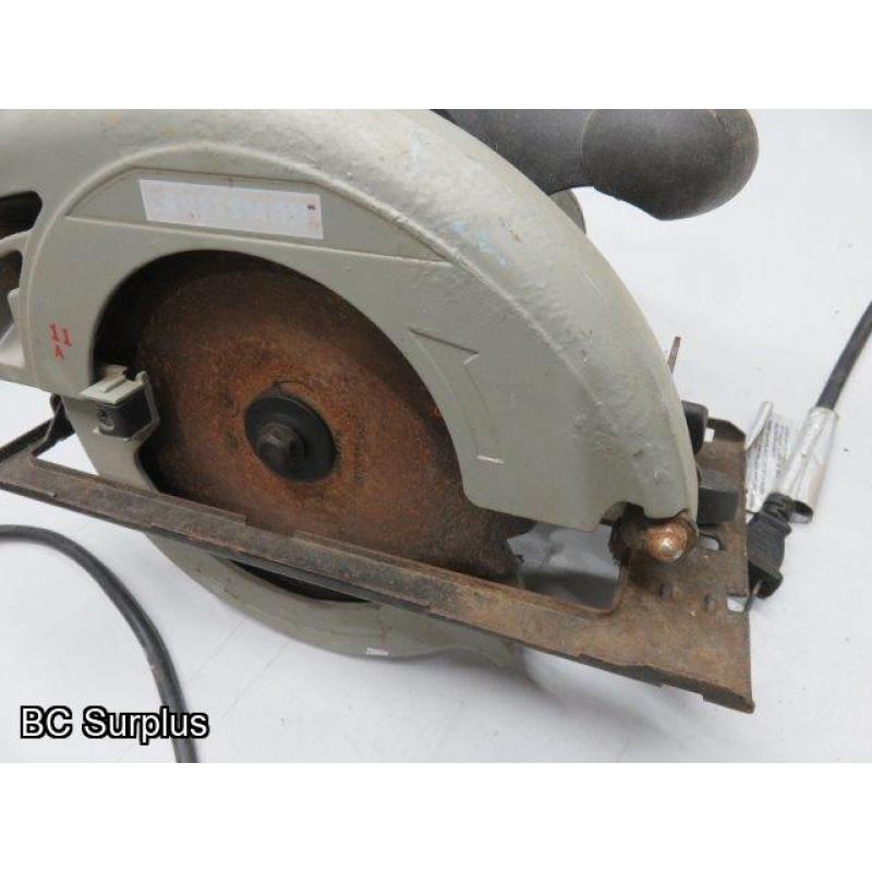 T-378: Circular Saw & Jigsaw – 2 Items