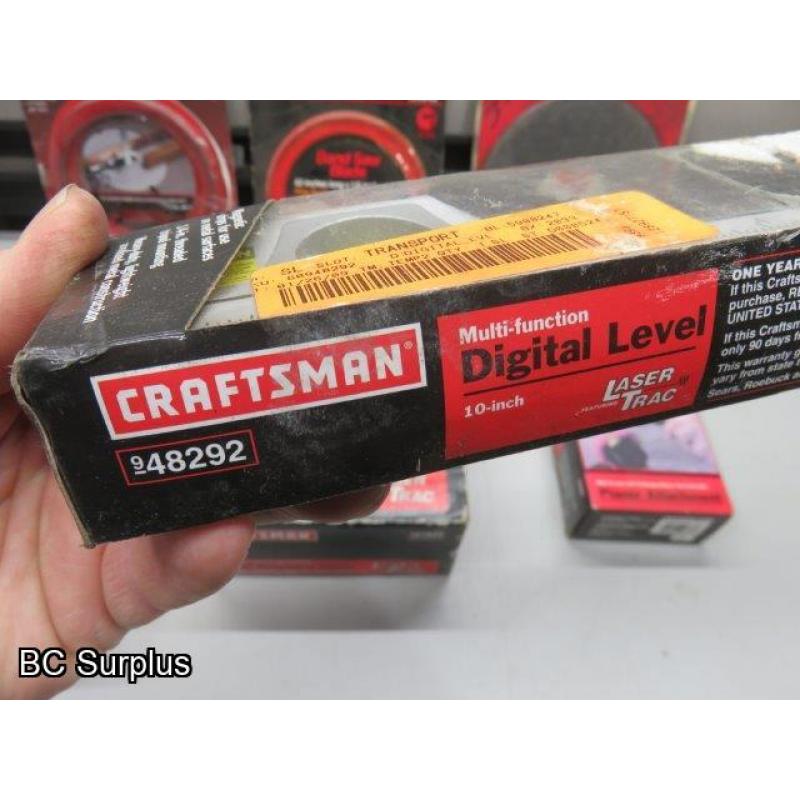 T-379: Craftsman Shop Tool Accessories – 1 Lot