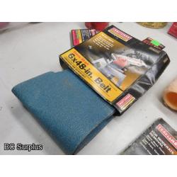 T-412: Sand Paper; Shop Supplies; Fuses; Etc. - 1 Lot