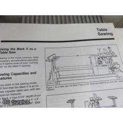 T-417: Shopsmith Mark V Multi-Purpose Woodworking Machine