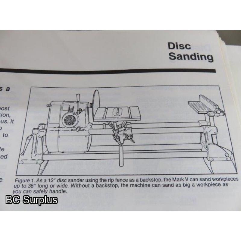 T-417: Shopsmith Mark V Multi-Purpose Woodworking Machine