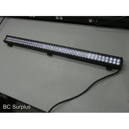 T-401: LED 12V Double Row Light Bar