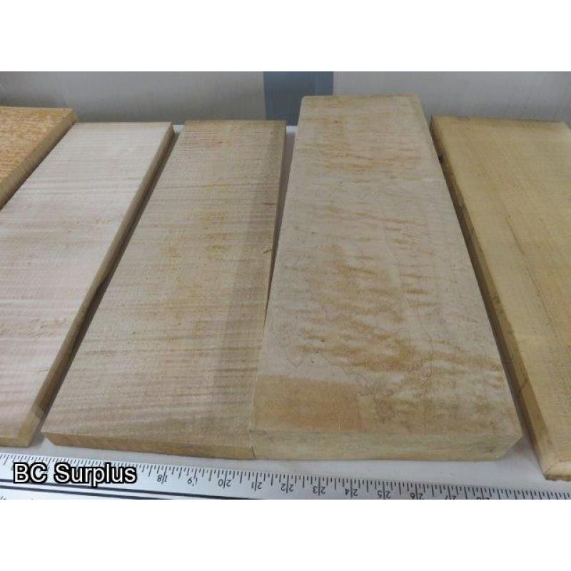 T-419: Carving & Crafting Wood Sections – Various – 6 Items