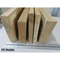 T-419: Carving & Crafting Wood Sections – Various – 6 Items