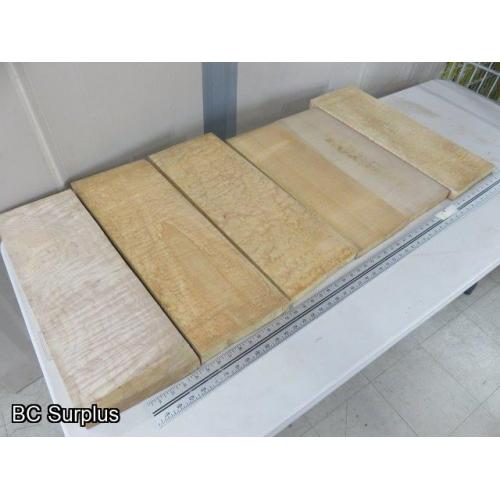 T-420: Carving & Crafting Wood Sections – Various – 6 Items