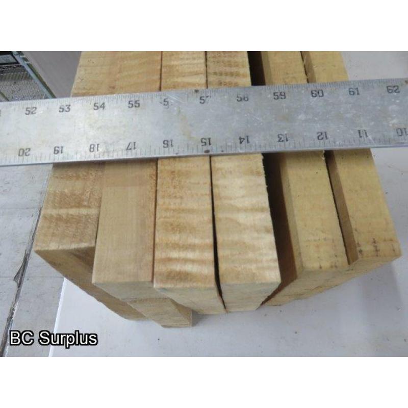 T-420: Carving & Crafting Wood Sections – Various – 6 Items