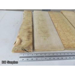 T-421: Carving & Crafting Wood Sections – Various – 6 Items