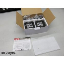 T-404: Cap-It Cube LED Spot Light Kit – Unused