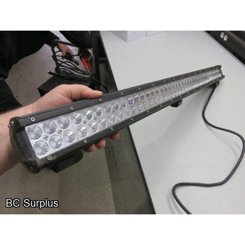 T-401: LED 12V Double Row Light Bar