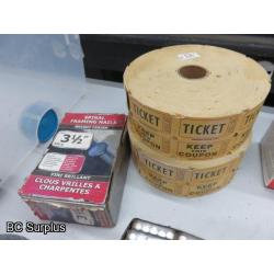 T-412: Sand Paper; Shop Supplies; Fuses; Etc. - 1 Lot