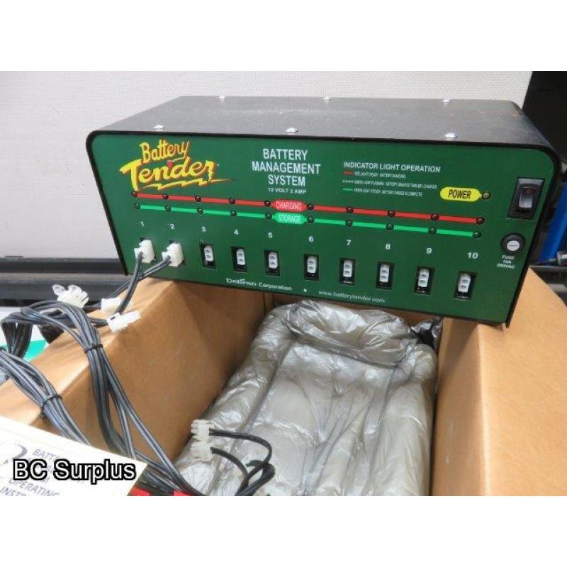 T-438: Battery Tender Battery Management System – 1 Lot