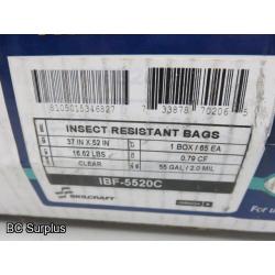 T-442: Stout Pest Guard Insect Repellent Trash Bags – 1 Box