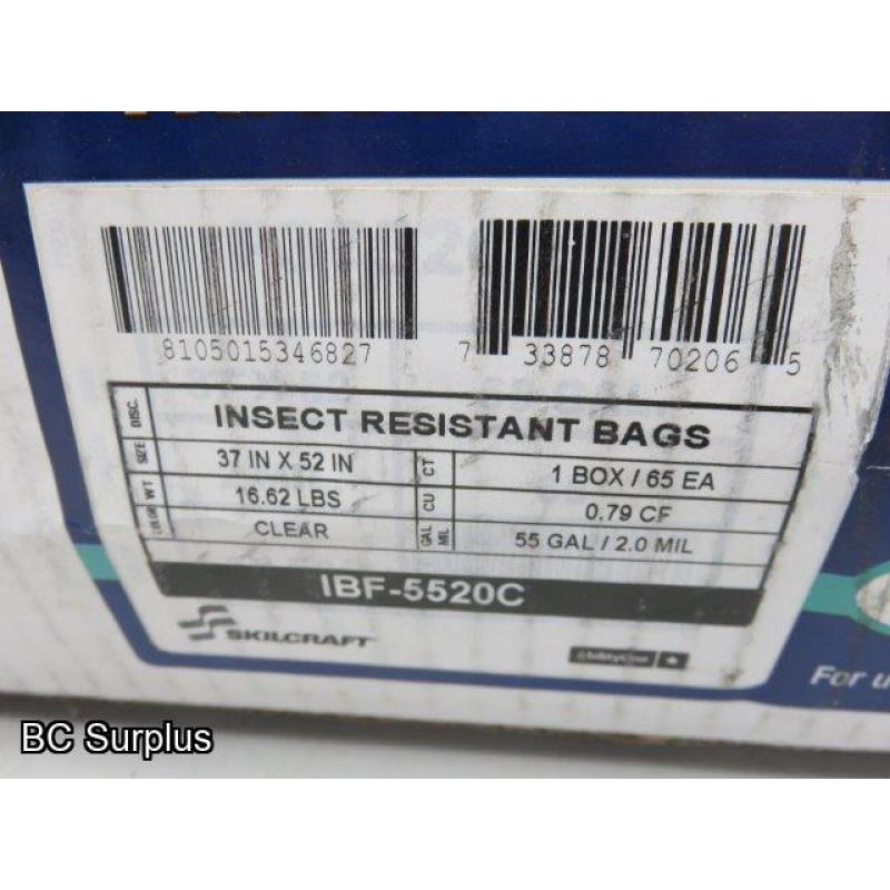 T-442: Stout Pest Guard Insect Repellent Trash Bags – 1 Box