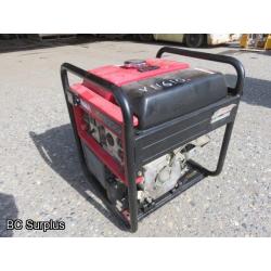 T-445: Honda EM3000C Portable Gas-Fired Generator