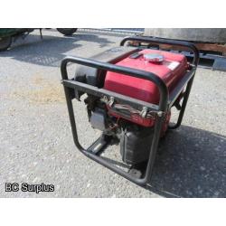 T-445: Honda EM3000C Portable Gas-Fired Generator