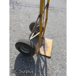 T-455: Yellow 2-Wheel Hand Dolly