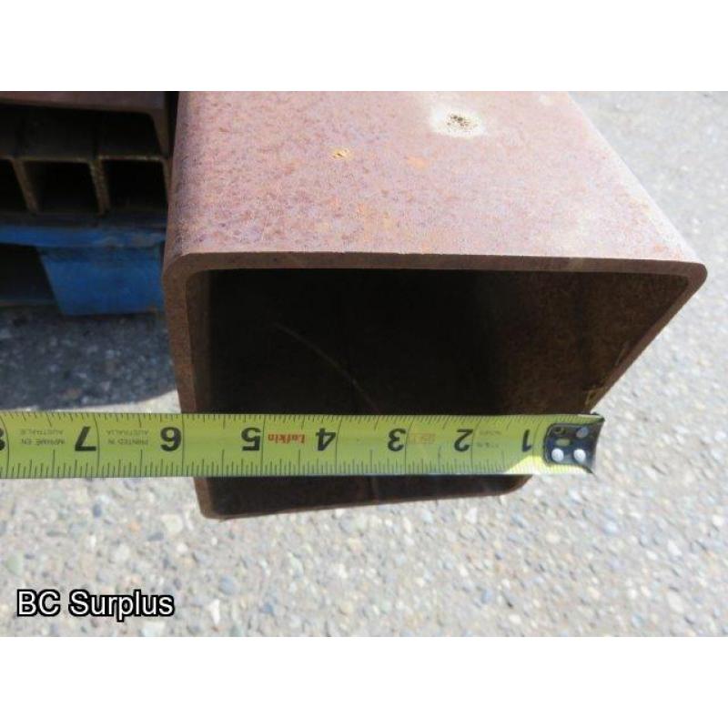 T-461: Pallet of Square Tubing – Various Sizes