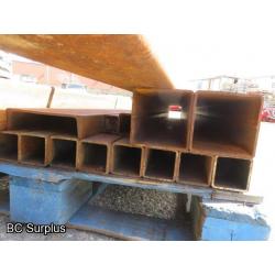 T-461: Pallet of Square Tubing – Various Sizes