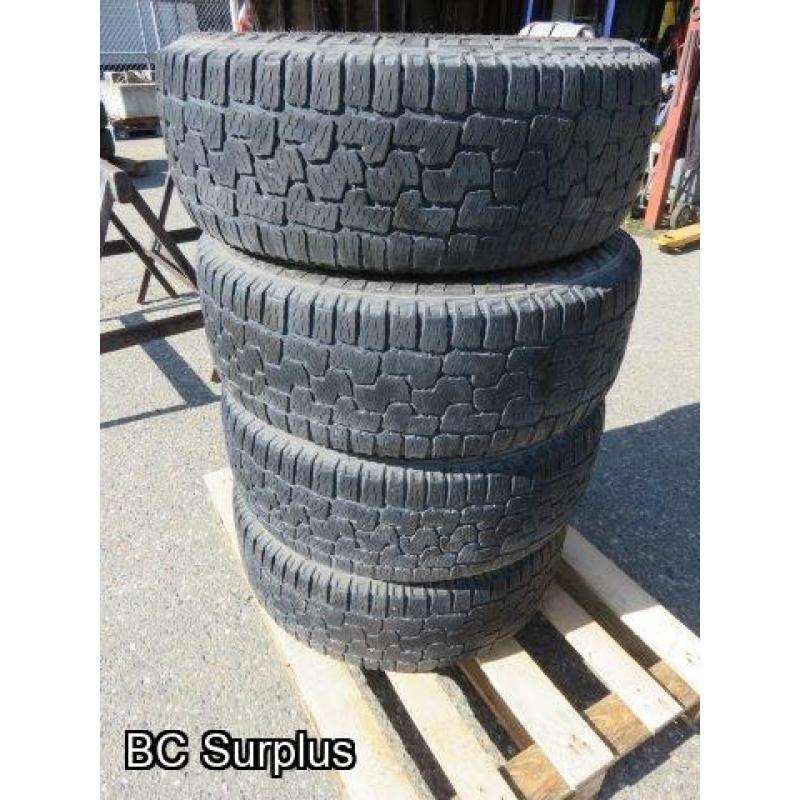 T-466: Pirelli 275/65R18 M+S Tires on Ford Wheels – Set of 4