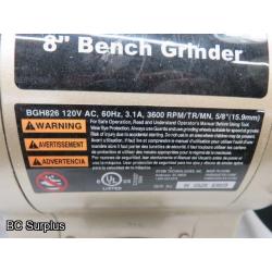 T-471: Ryobi 8 Inch Bench Grinder