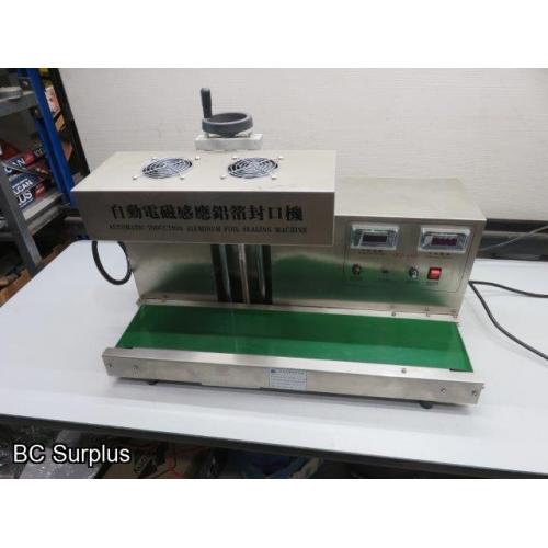 T-494: Induction Aluminium Foil Sealing Machine – GLF-1300