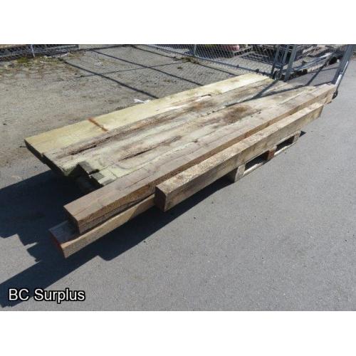 T-527: Treated Timbers – 9 Items – 1 Lift