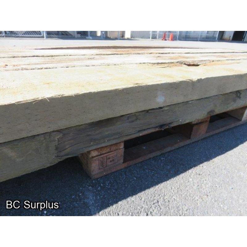 T-527: Treated Timbers – 9 Items – 1 Lift